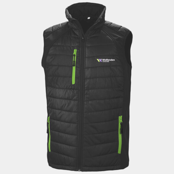 R238X Compass Padded Softshell Gilet Thumbnail